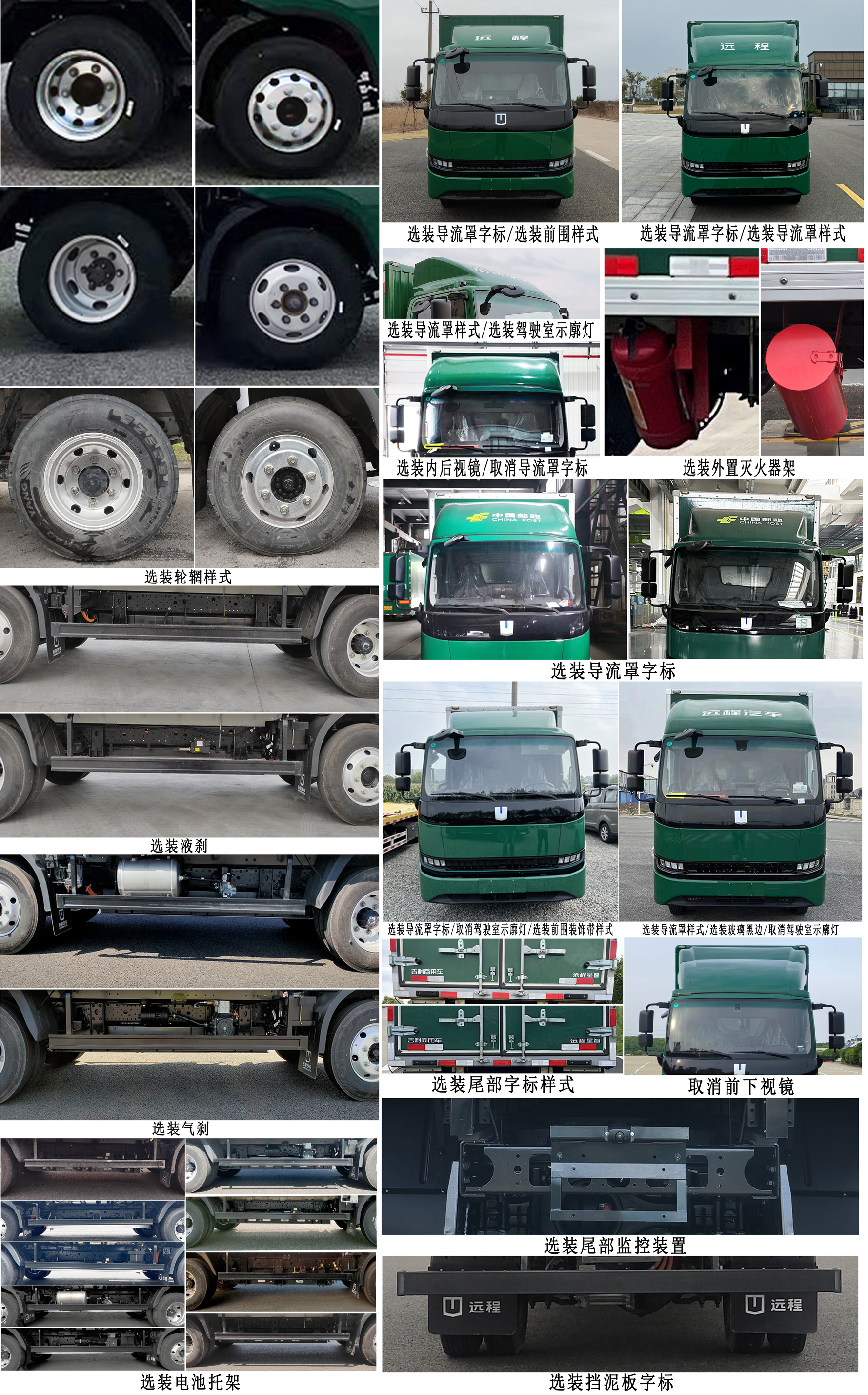 遠(yuǎn)程牌JGL5041XYZBEVGR2純電動(dòng)郵政車(chē)公告圖片
