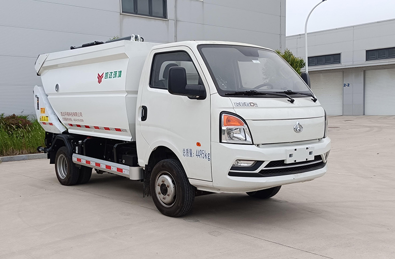 HKD5040ZZZCABEV型純電動自裝卸式垃圾車圖片