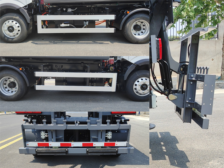 賽沃牌SAV5070ZZZDFBEV純電動(dòng)自裝卸式垃圾車(chē)公告圖片