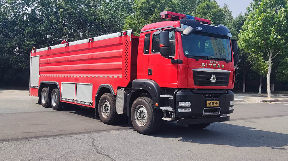 新東日牌YZR5430GXFSG250/T6水罐消防車