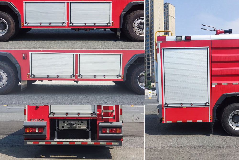 新東日牌YZR5430GXFSG250/T6水罐消防車公告圖片