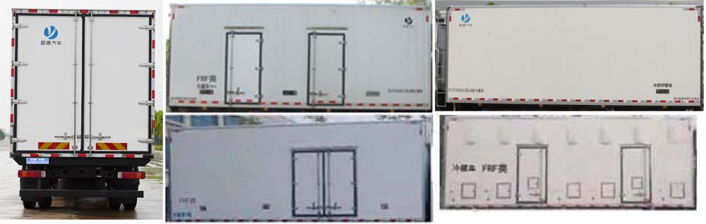 縱昂牌CLT5183XLCBJ6冷藏車公告圖片