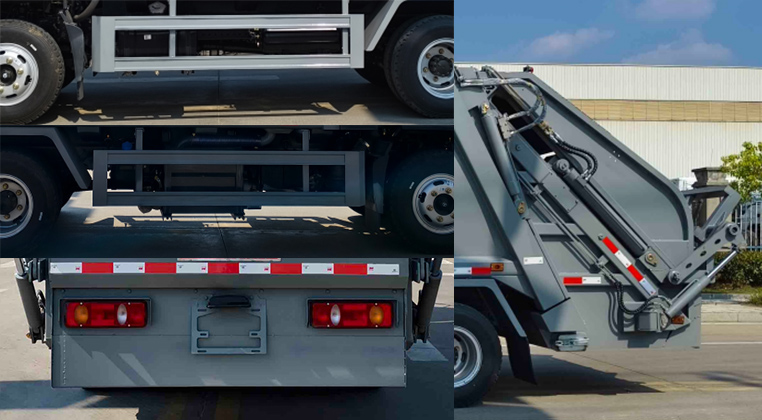 斯太隆牌HZH5080ZYSE6LH壓縮式垃圾車公告圖片