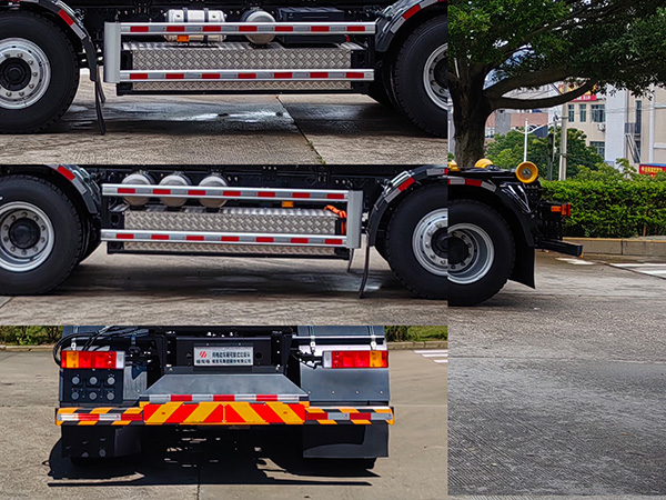 福龍馬牌FLM5310ZXXDTBEV純電動車廂可卸式垃圾車公告圖片