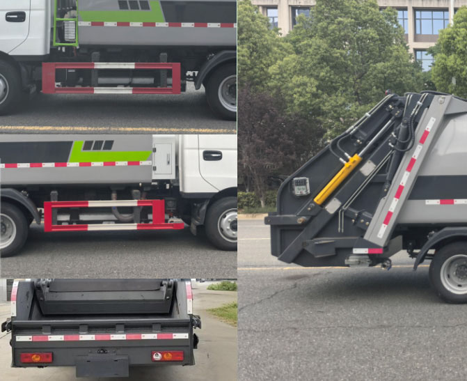 程力威牌CLW5040ZYSBEV6QD純電動壓縮式垃圾車公告圖片