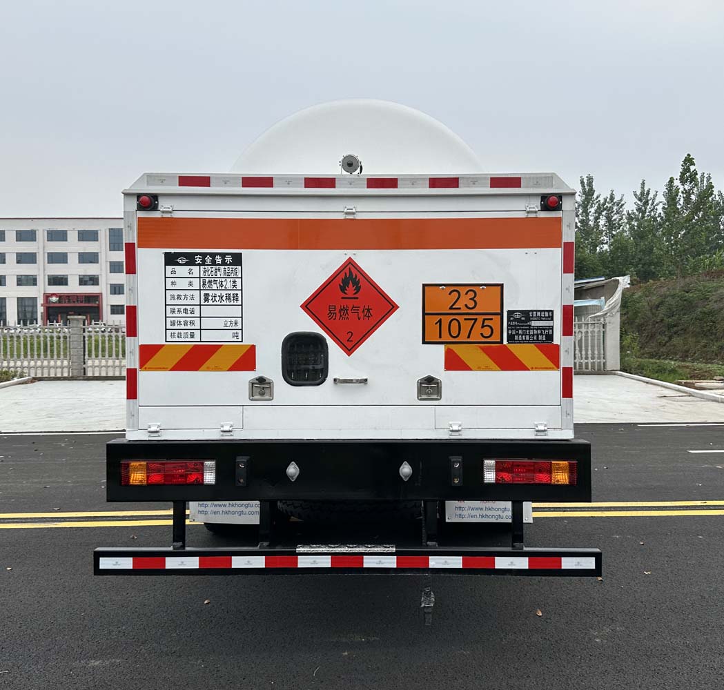 宏圖牌HT5171GYQ液化氣體運輸車公告圖片