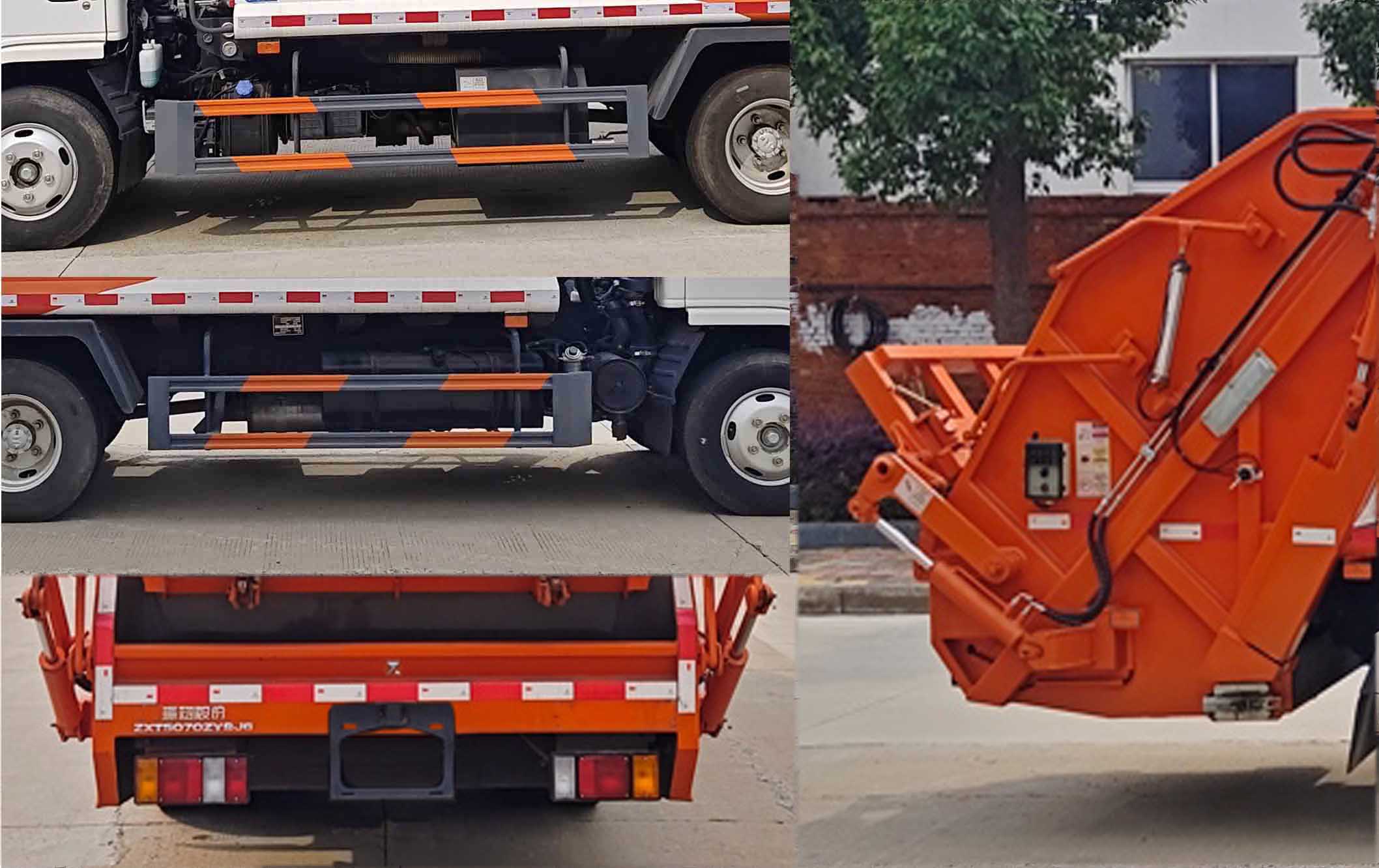 振翔股份牌ZXT5070ZYSJ6壓縮式垃圾車公告圖片