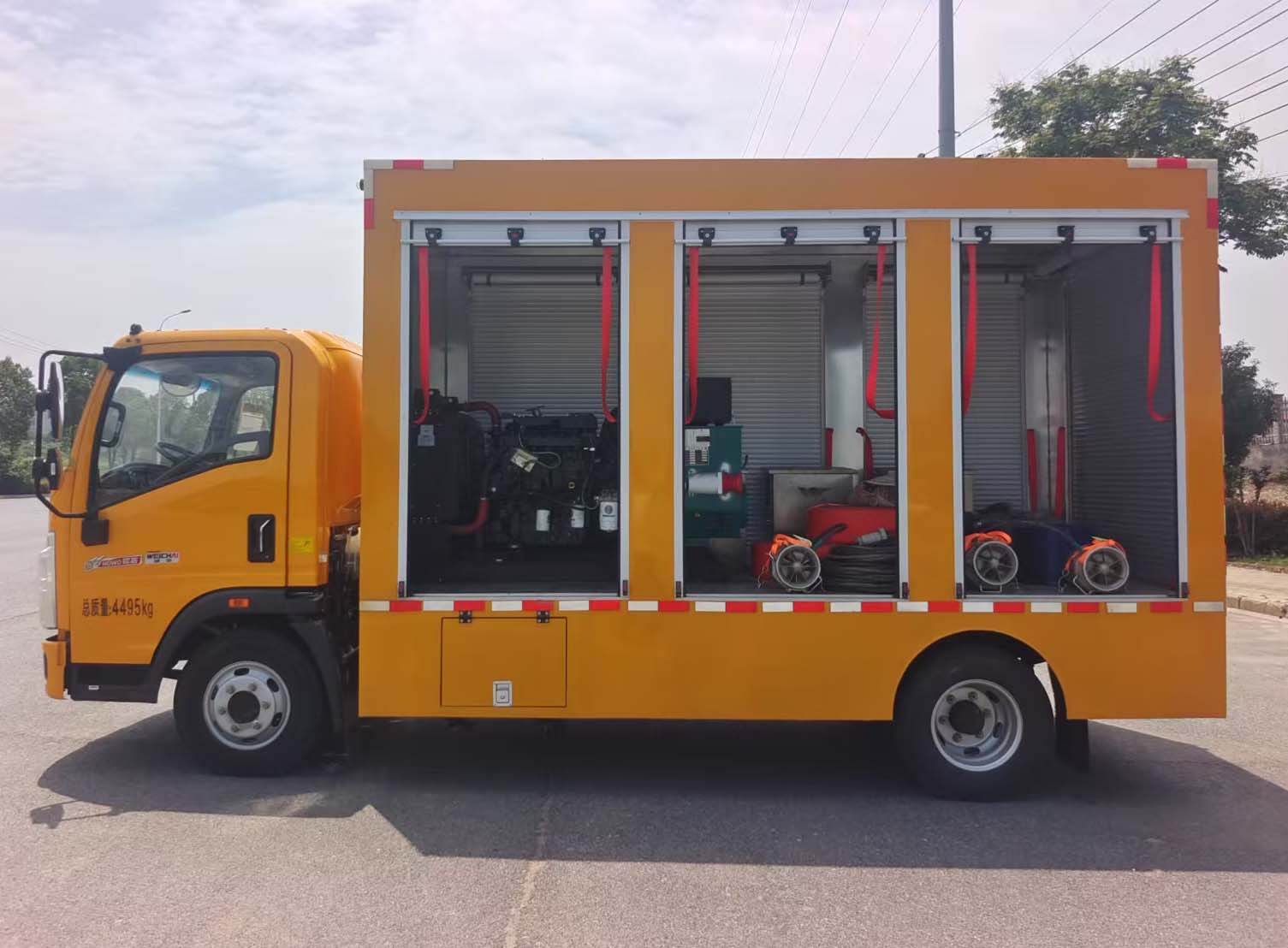 楷邇牌CEH5040TPS大流量排水搶險(xiǎn)車公告圖片