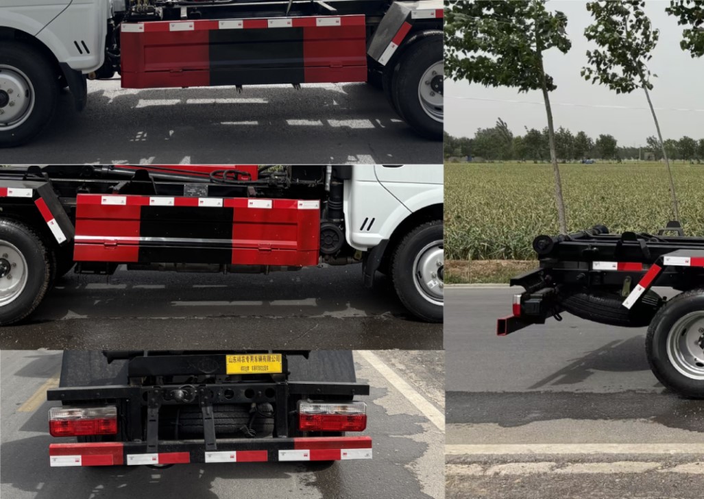 祥農(nóng)達(dá)牌SGW5040ZXXEQ6車廂可卸式垃圾車公告圖片