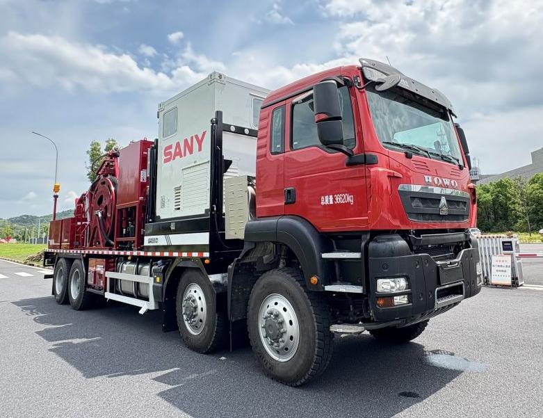 三一牌SYR5370TLG連續(xù)油管作業(yè)車