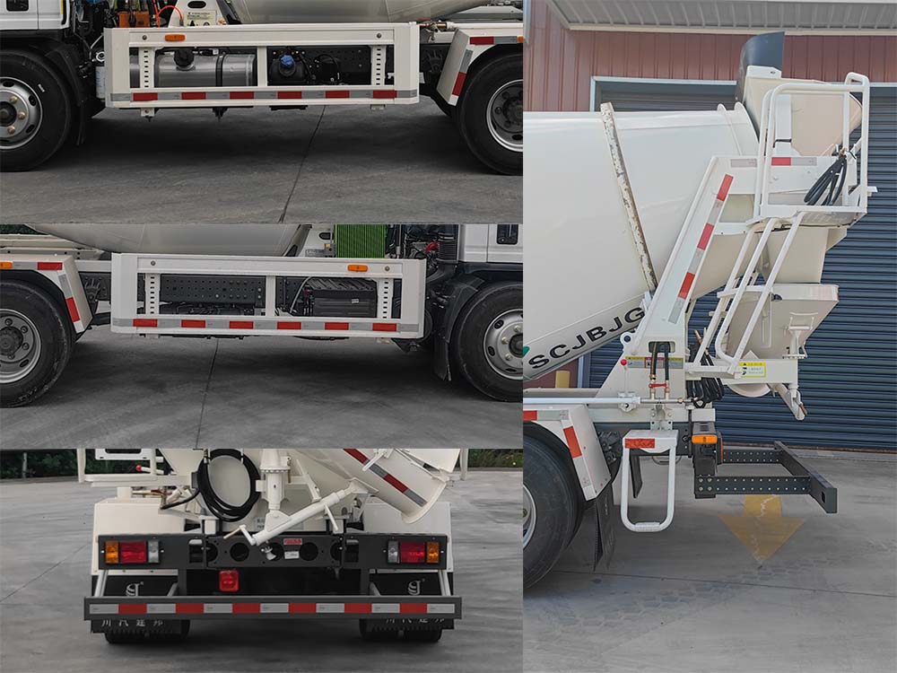 川汽建邦牌JBJ5120GJBG6混凝土攪拌運輸車公告圖片