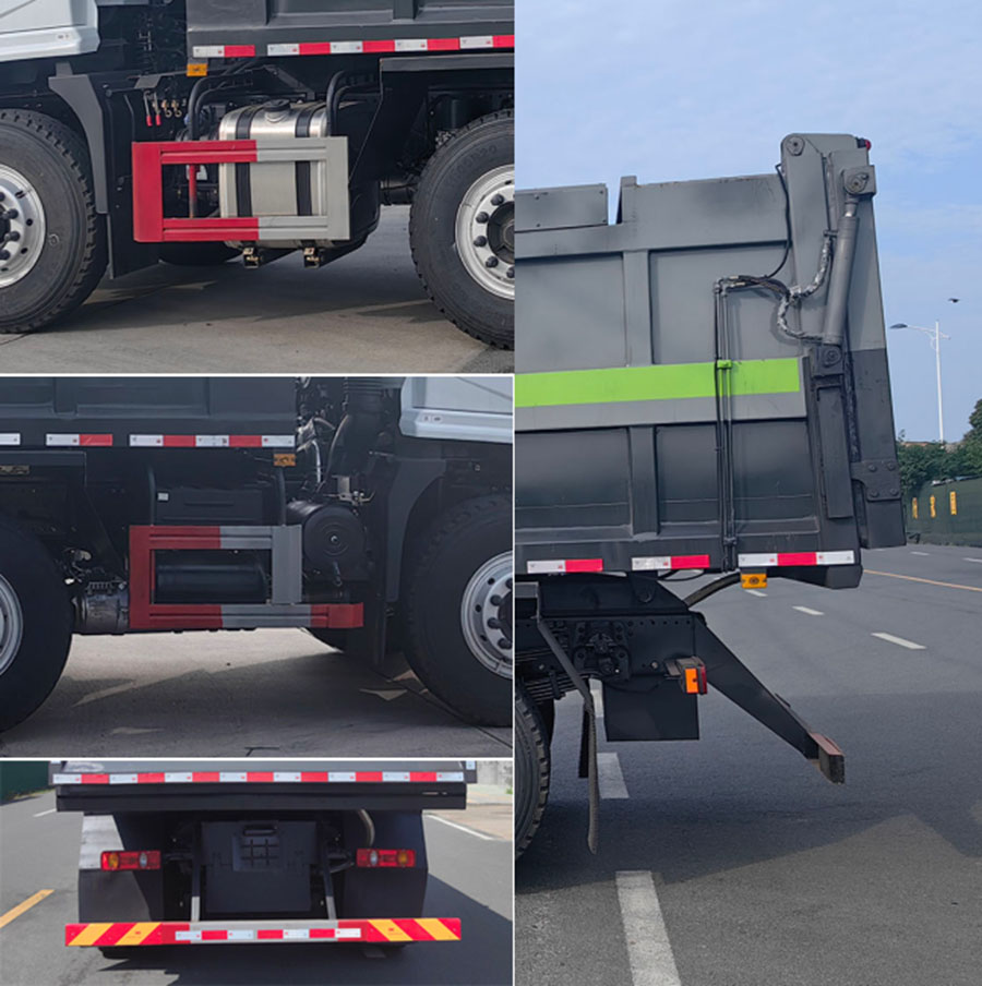 炎帝牌SZD5253ZWX6污泥自卸車公告圖片