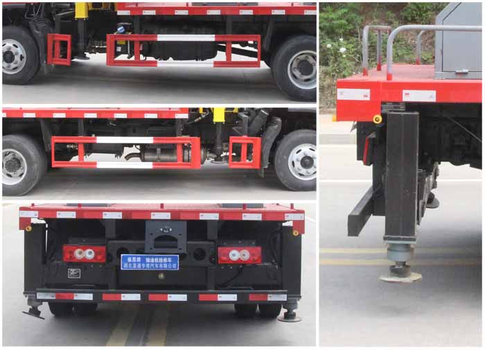 縱昂牌CLT5040XJXBJ6抽油機(jī)檢修車公告圖片