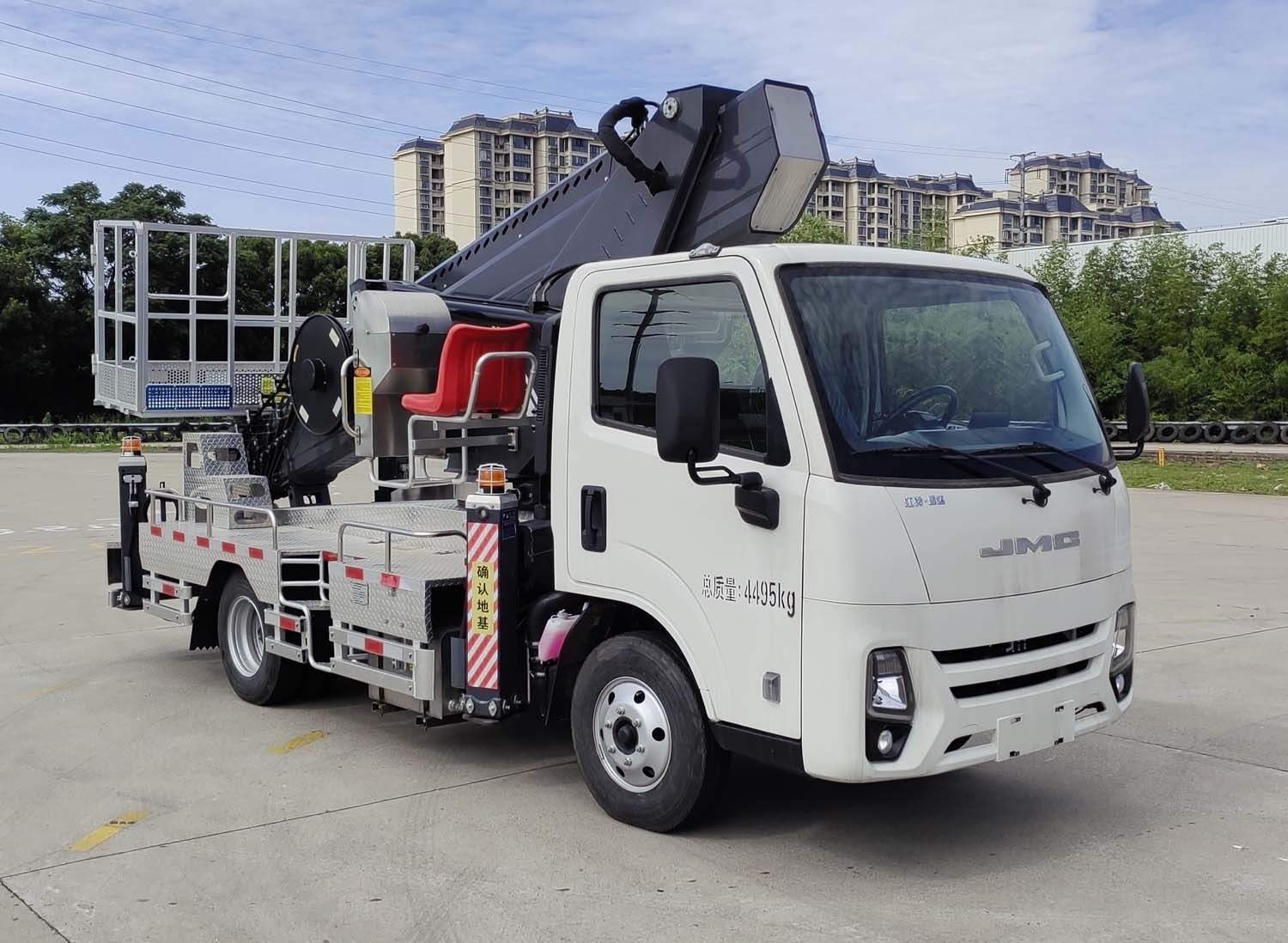 晶馬牌JMV5042JGK6高空作業(yè)車公告圖片