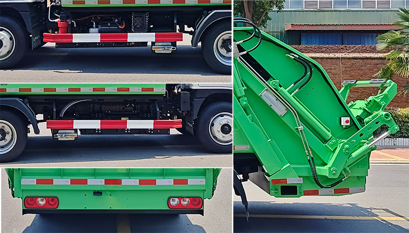 鑫華馳牌THD5040ZYSBEV純電動(dòng)壓縮式垃圾車公告圖片