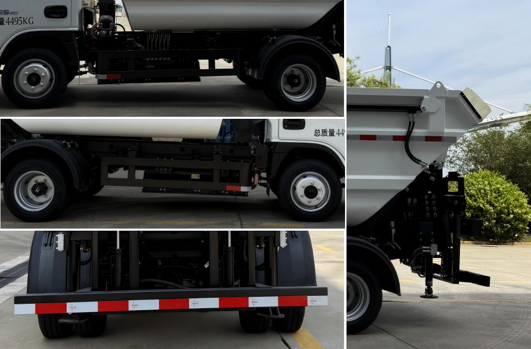 明諾牌MN5040ZZZBEVSH純電動自裝卸式垃圾車公告圖片