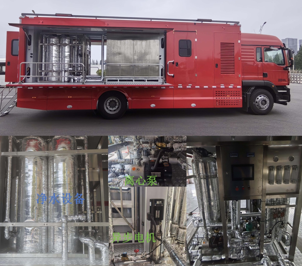 海威英達牌HWA5160XJSS6凈水車公告圖片