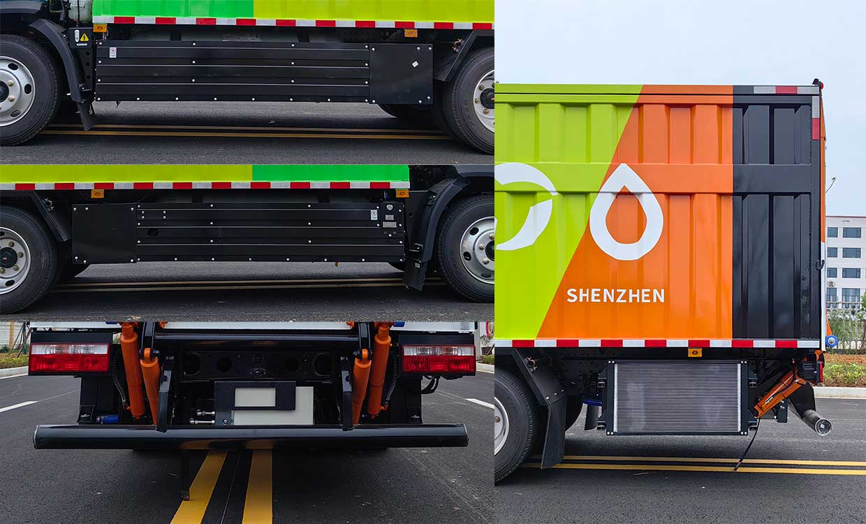 廣環(huán)牌GH5100XTYYWFCEV燃料電池密閉式桶裝垃圾車公告圖片