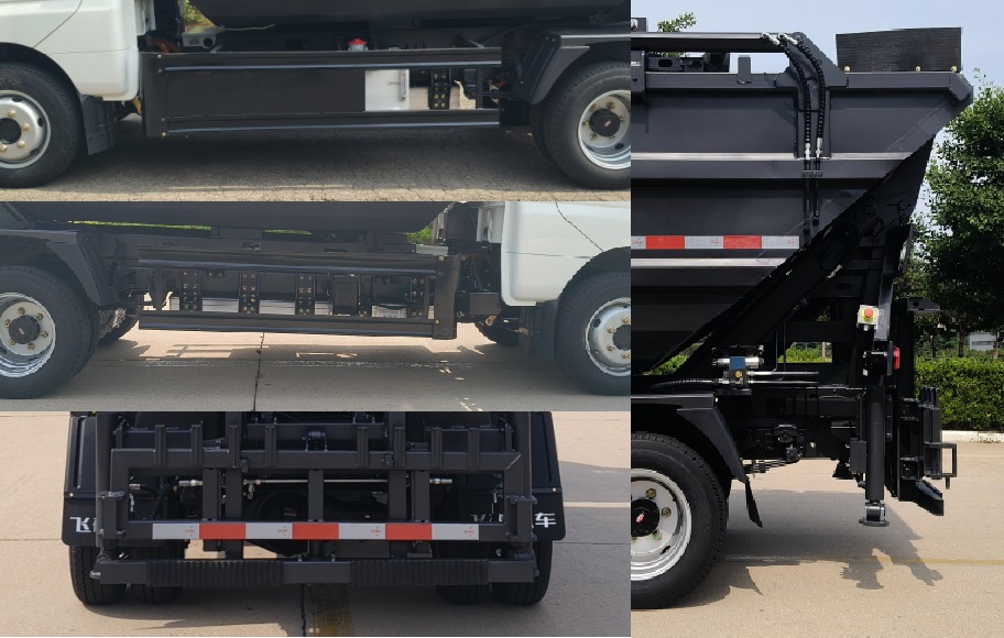 五征牌WZK5041ZZZD66BEV-1純電動(dòng)自裝卸式垃圾車公告圖片