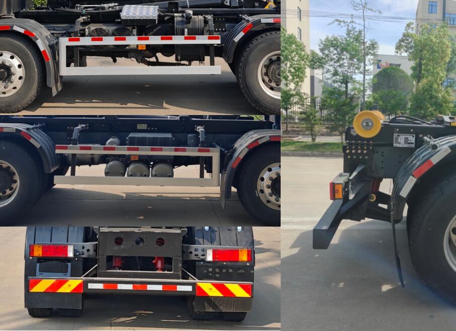 馳遠(yuǎn)牌BSP5310ZXXBEV純電動車廂可卸式垃圾車公告圖片