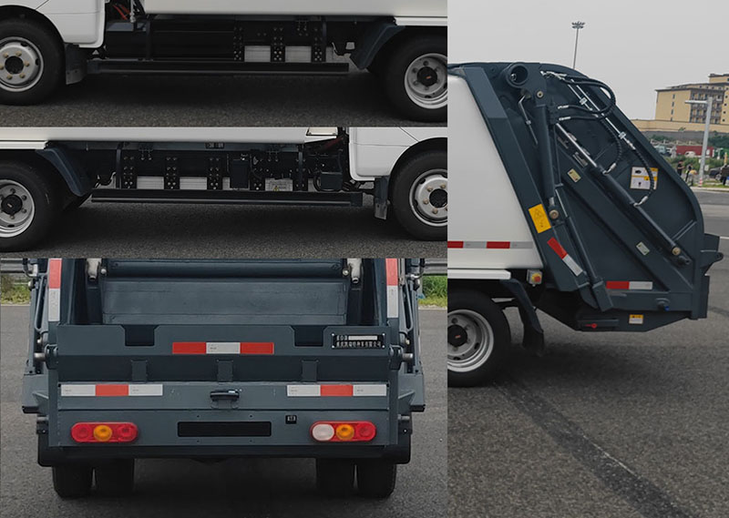 重特牌QYZ5040ZYSFDBEV純電動壓縮式垃圾車公告圖片