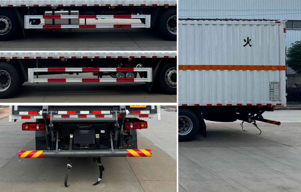 專威牌HTW5263XRYDFV6易燃液體廂式運輸車公告圖片