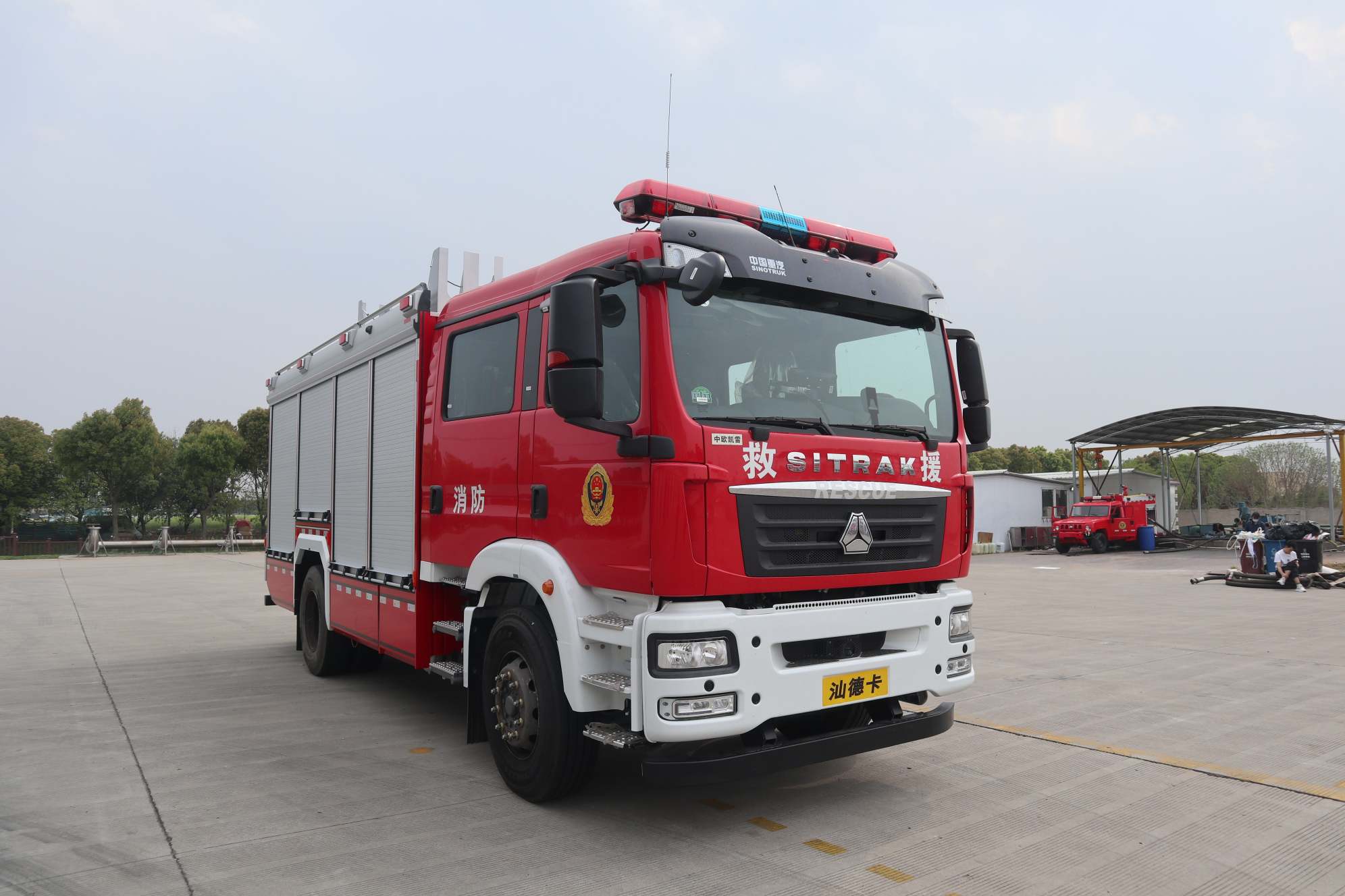 XZK5190GXFPM60型泡沫消防車圖片