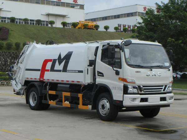 福龍馬牌FLM5120ZYSJQ6壓縮式垃圾車