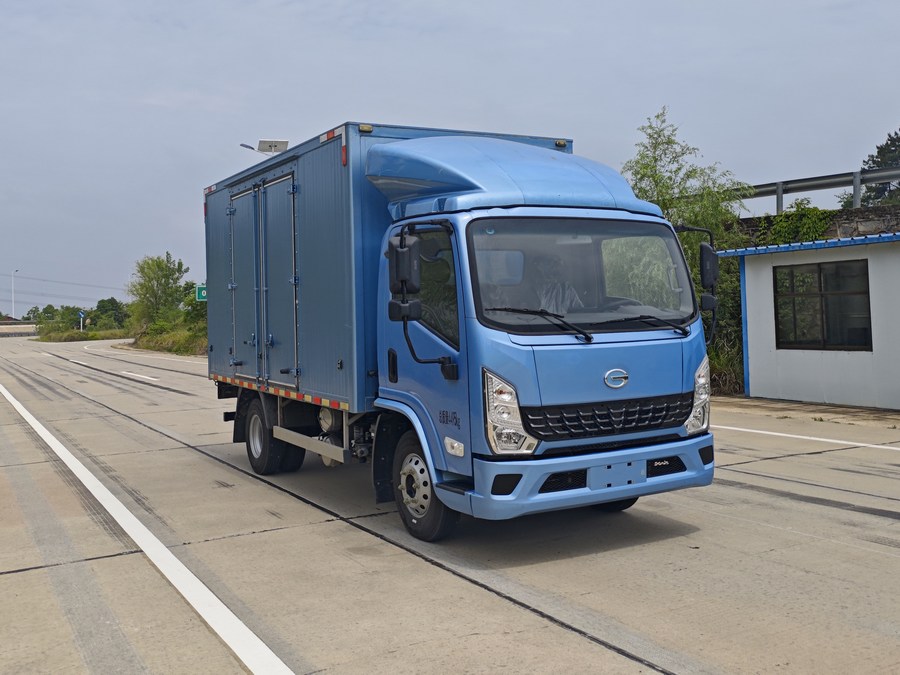 廣汽牌YC5043XXYFHEBEV純電動廂式貨車公告圖片