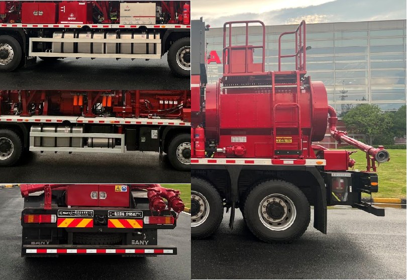 三一牌SYR5462TYL壓裂車公告圖片