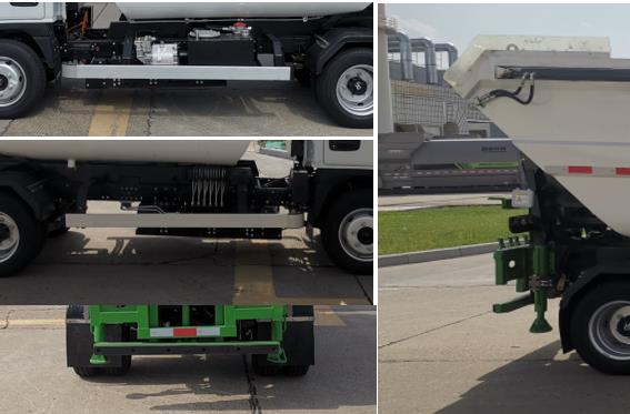 鑫華馳牌THD5043ZZZBEV純電動自裝卸式垃圾車公告圖片