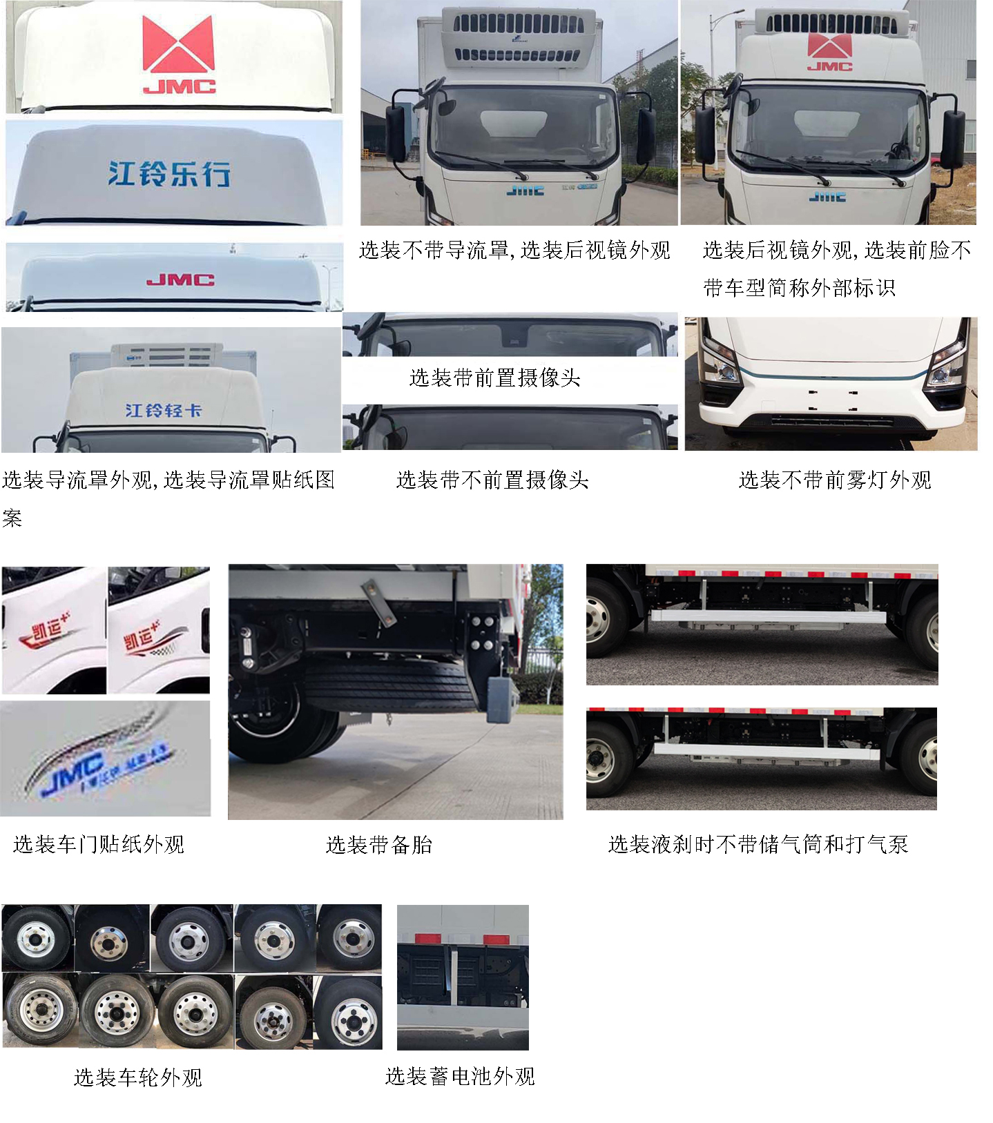 江鈴牌JX5044XLCTGH2BEV換電式純電動(dòng)冷藏車公告圖片