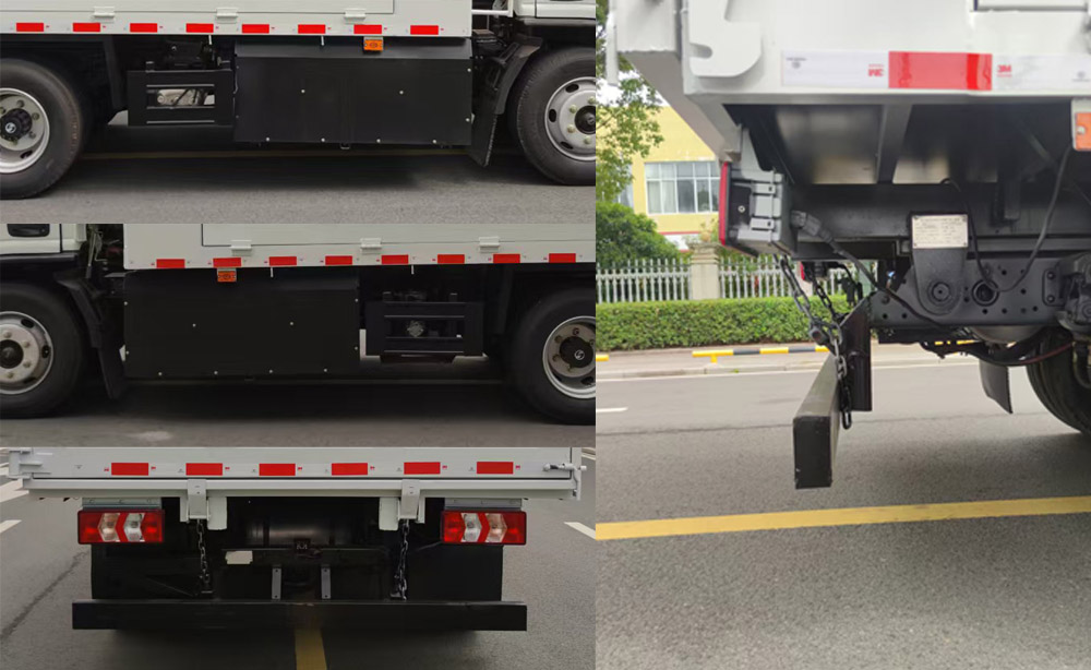 權(quán)駿牌JJJ5120ZLJSXBEV純電動(dòng)自卸式垃圾車公告圖片