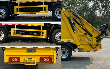 程力威牌CLW5048ZYS6ZS壓縮式垃圾車公告圖片