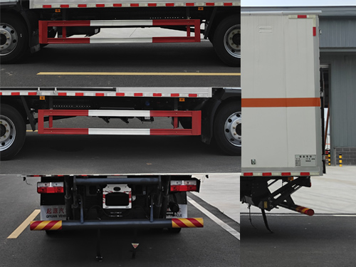 百捷牌QYY5125XRQEQ6易燃氣體廂式運輸車公告圖片