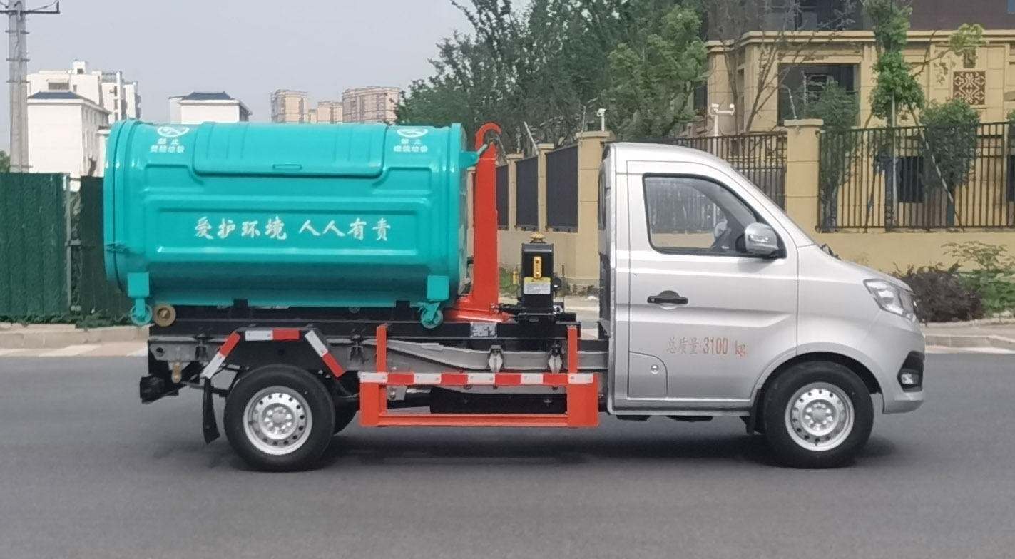 程力威牌CLW5034ZXXCDP車廂可卸式垃圾車公告圖片