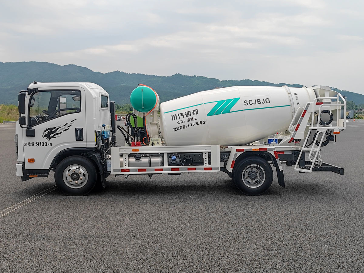 川汽建邦牌JBJ5090GJBG6混凝土攪拌運輸車公告圖片