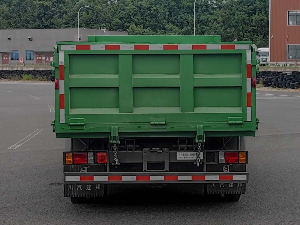 川汽建邦牌JBJ5120ZLJBEV純電動自卸式垃圾車公告圖片