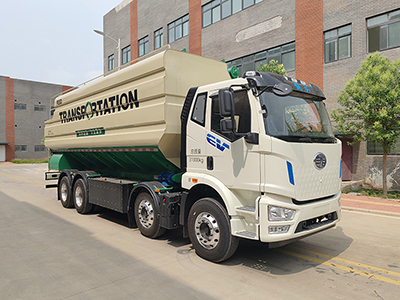 朗宸牌LLC5313ZSLBEV1純電動(dòng)散裝飼料運(yùn)輸車公告圖片