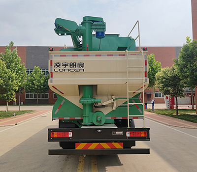朗宸牌LLC5313ZSLBEV1純電動(dòng)散裝飼料運(yùn)輸車公告圖片