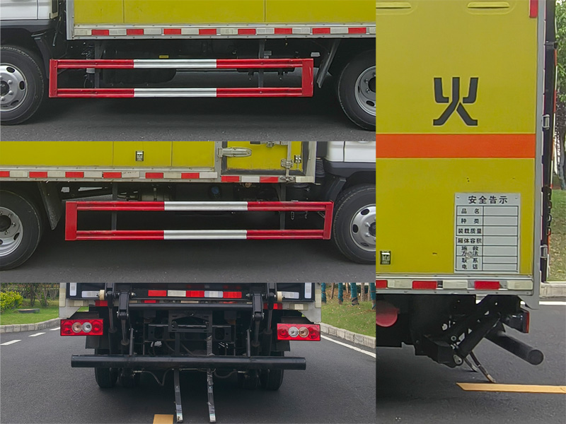 楚勝牌CSC5041XRQB6易燃?xì)怏w廂式運(yùn)輸車公告圖片