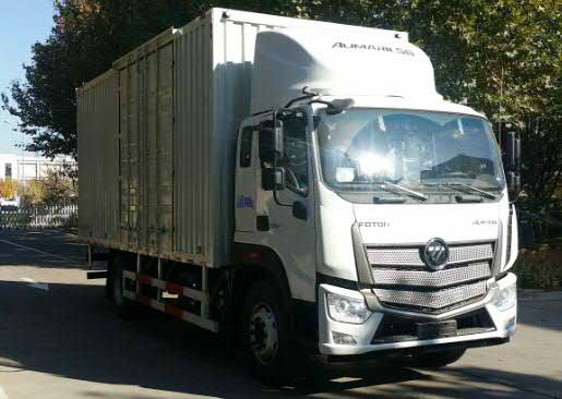 福田牌BJ5186XYK-1M翼開(kāi)啟廂式車公告圖片