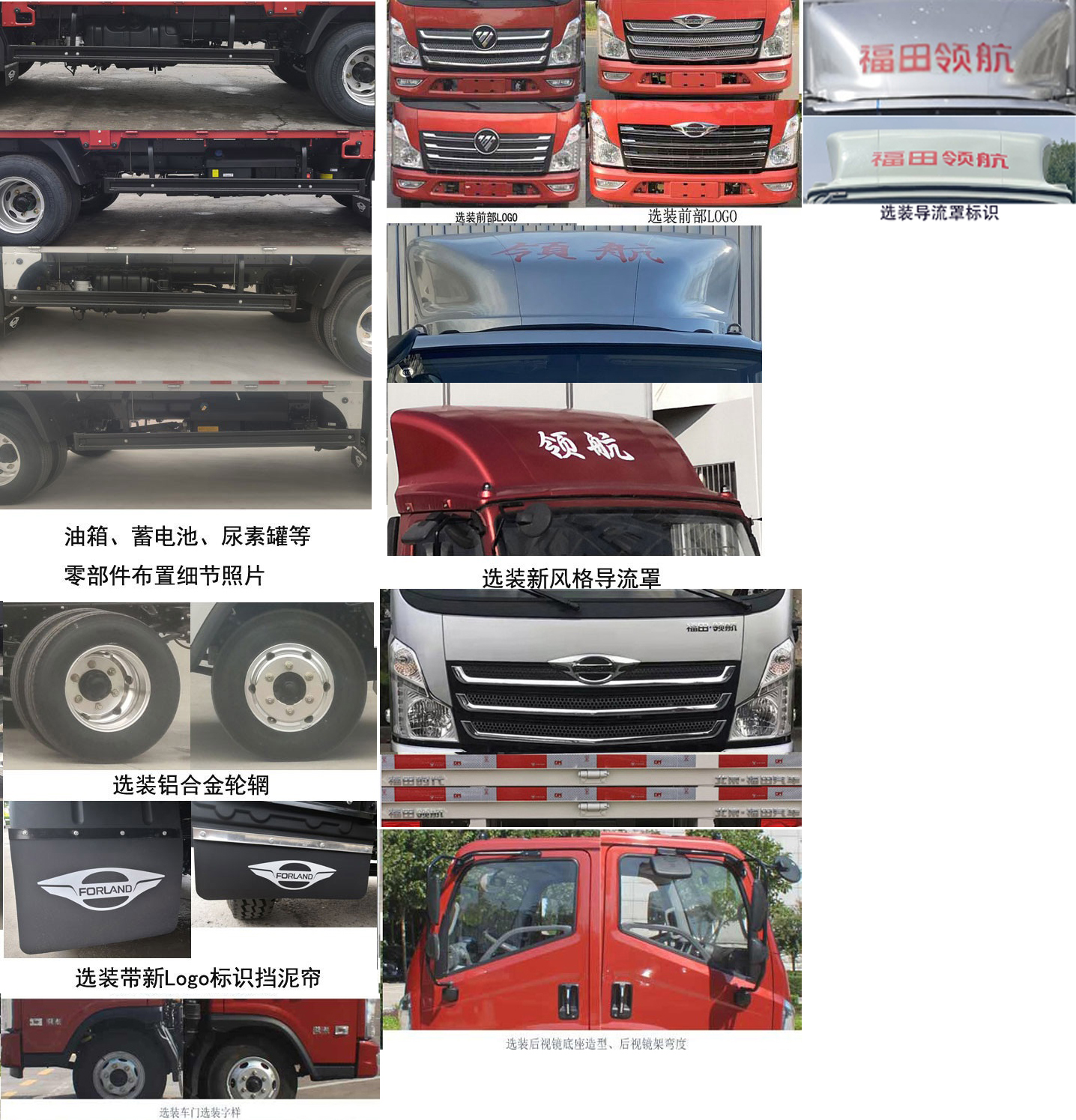 福田牌BJ5046CCY9PBA-01倉(cāng)柵式運(yùn)輸車公告圖片