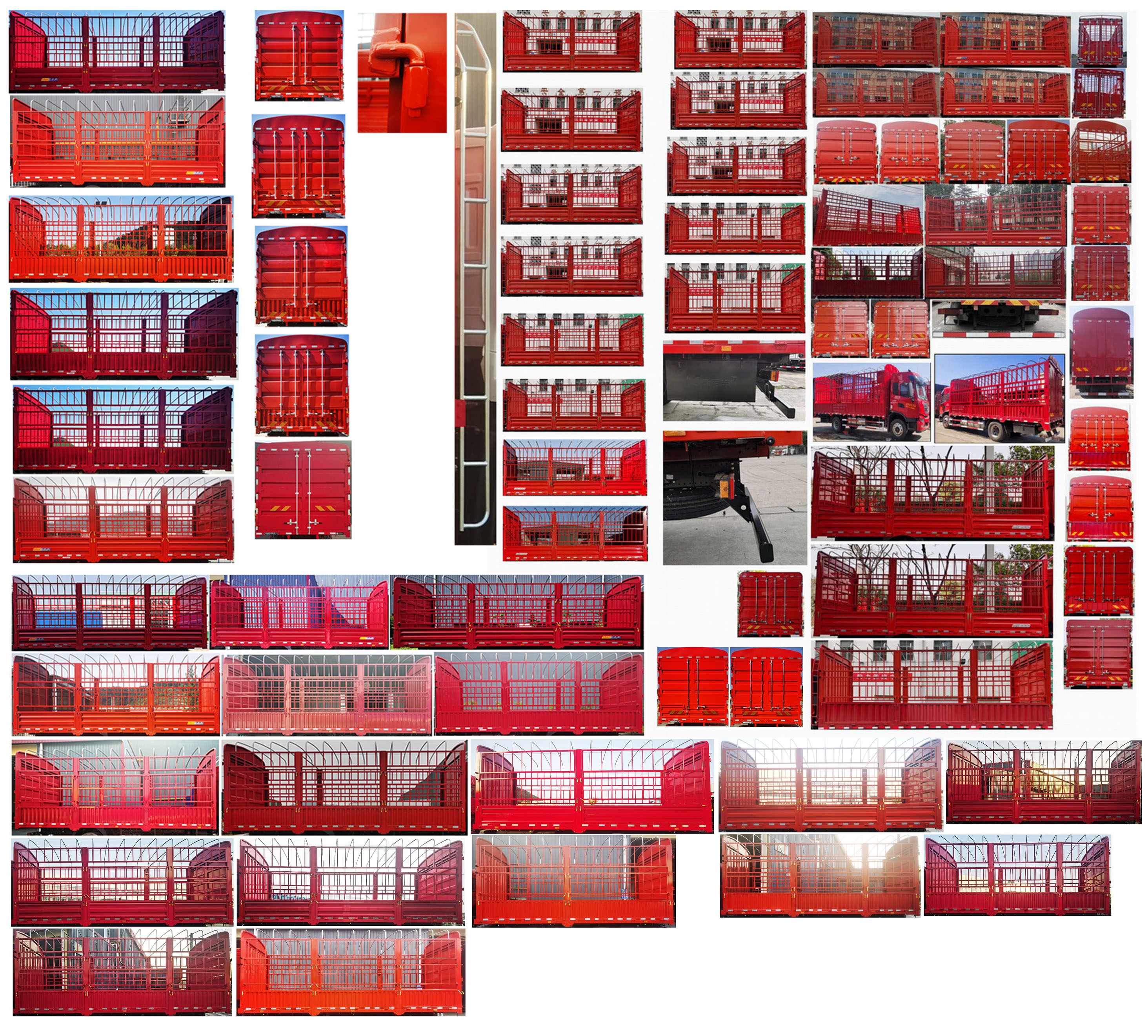 東風(fēng)牌DFH5160CCYEX7倉柵式運(yùn)輸車公告圖片