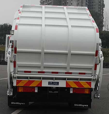 山花牌JHA5183ZYSDFA6壓縮式垃圾車公告圖片
