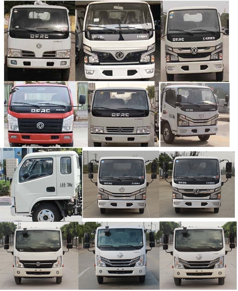 桶裝垃圾運輸車圖片