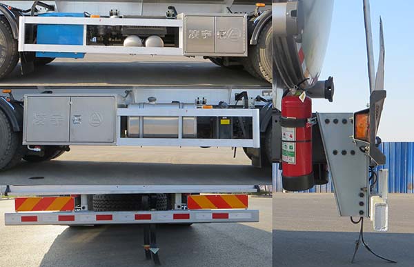 凌宇牌CLY5321GYYB鋁合金運(yùn)油車公告圖片