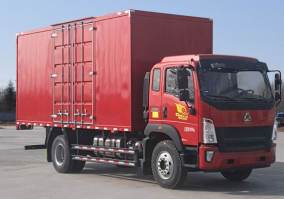 豪沃牌ZZ5187XXYK421DF1厢式运输车