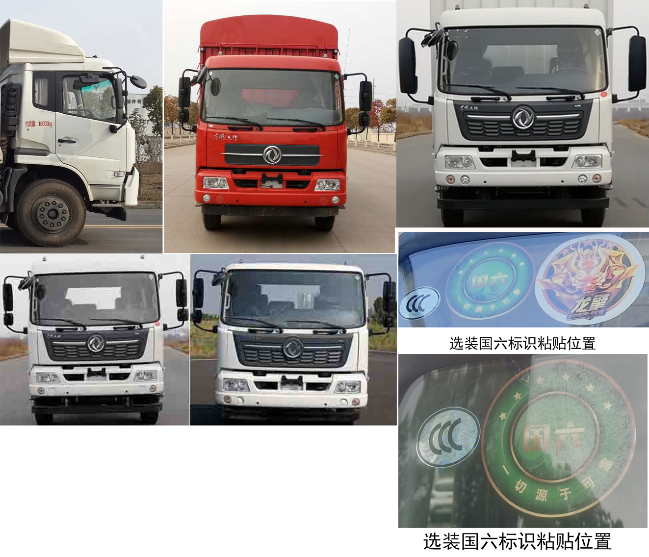 東風(fēng)牌DFH5160CCYBX2倉柵式運(yùn)輸車公告圖片