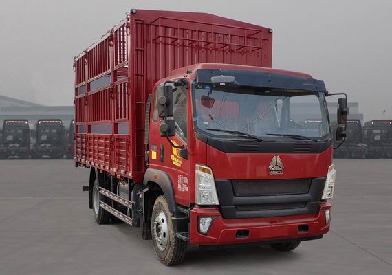 豪沃牌ZZ5187CCYK521DF1倉柵式運輸車公告圖片